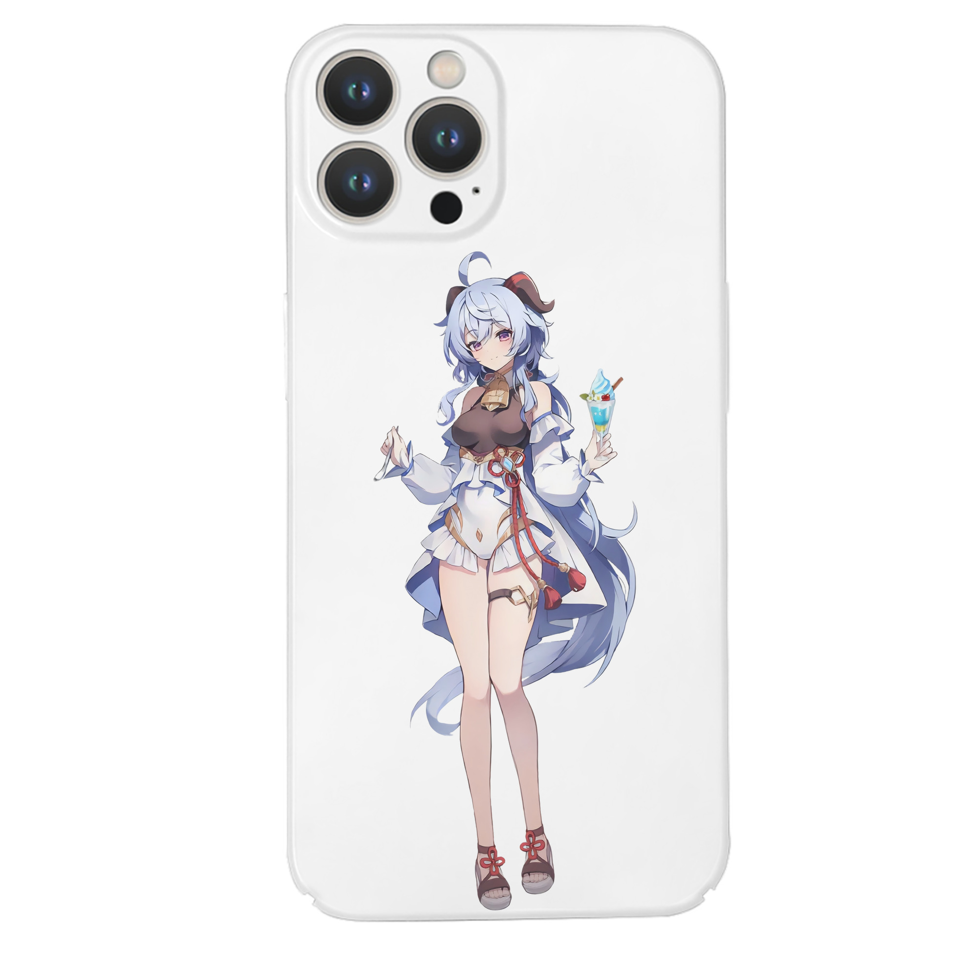 げんし神 甘雨 かんう genshin Ganyu 【iPhone 14シリーズ対応】ハードケース
